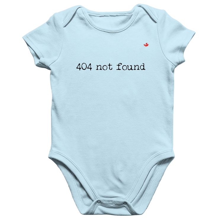 Body Bebê Algodão 404 not found - Azul Bebê