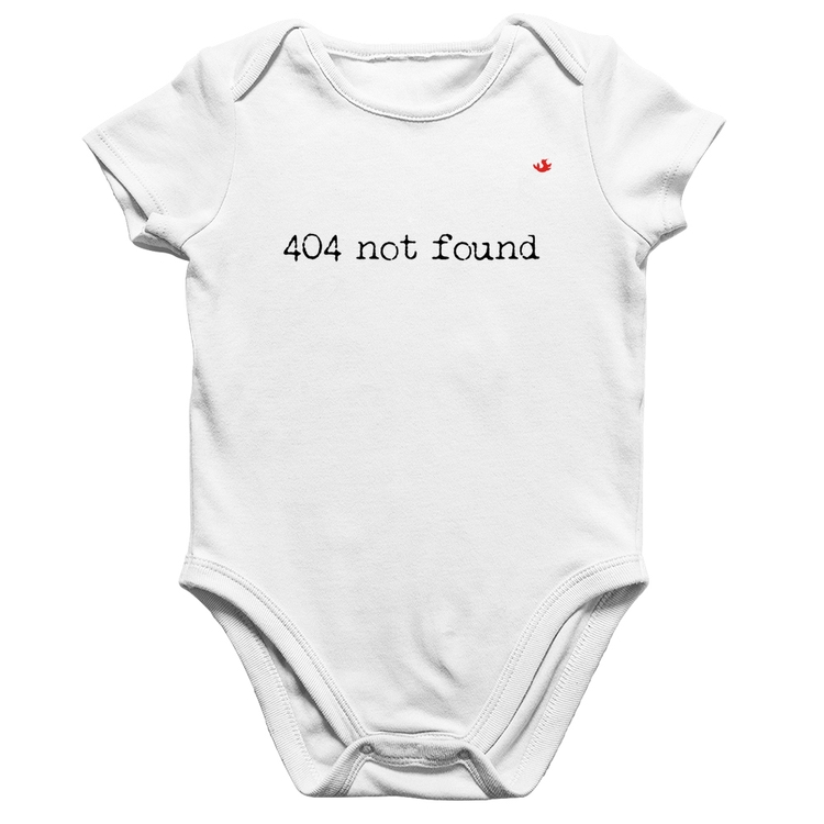 Body Bebê Algodão 404 not found - Branco