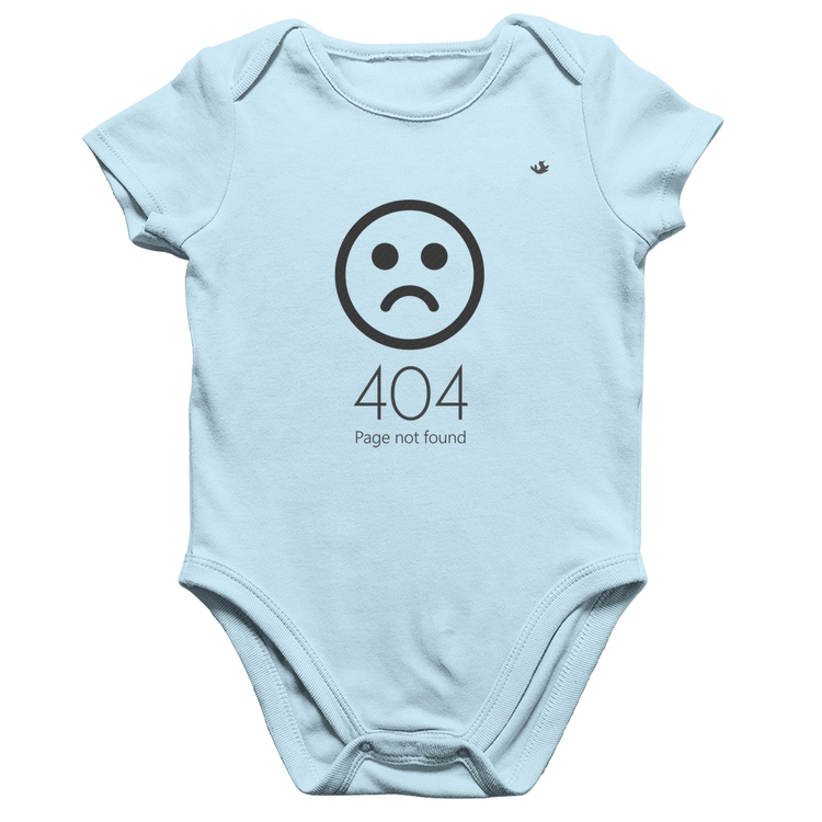 Body Bebê Algodão 404 Page not found - Azul Bebê