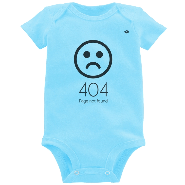 Body Bebê 404 Page not found - Azul Bebê