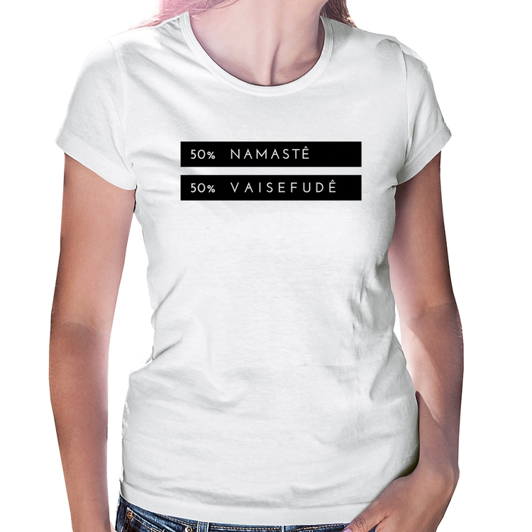Baby Look 50% Namastê 50% Vaisefudê