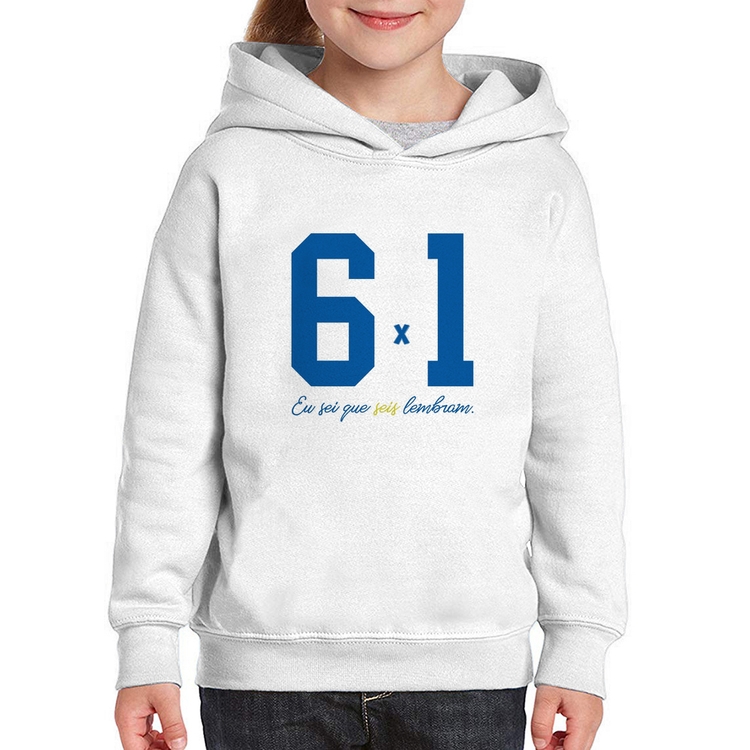 Moletom Infantil 6x1 Eu sei que seis lembram