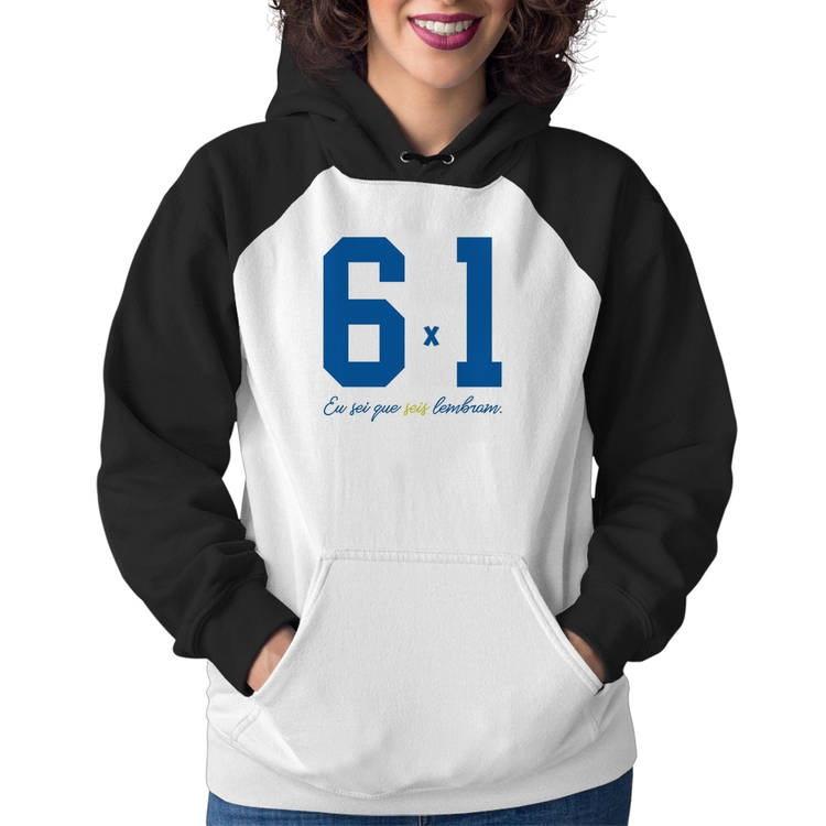 Moletom Feminino 6x1 Eu sei que seis lembram