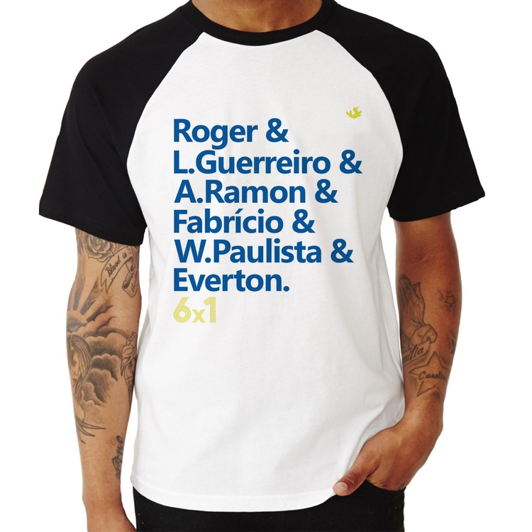 Camiseta Raglan 6x1 Gols