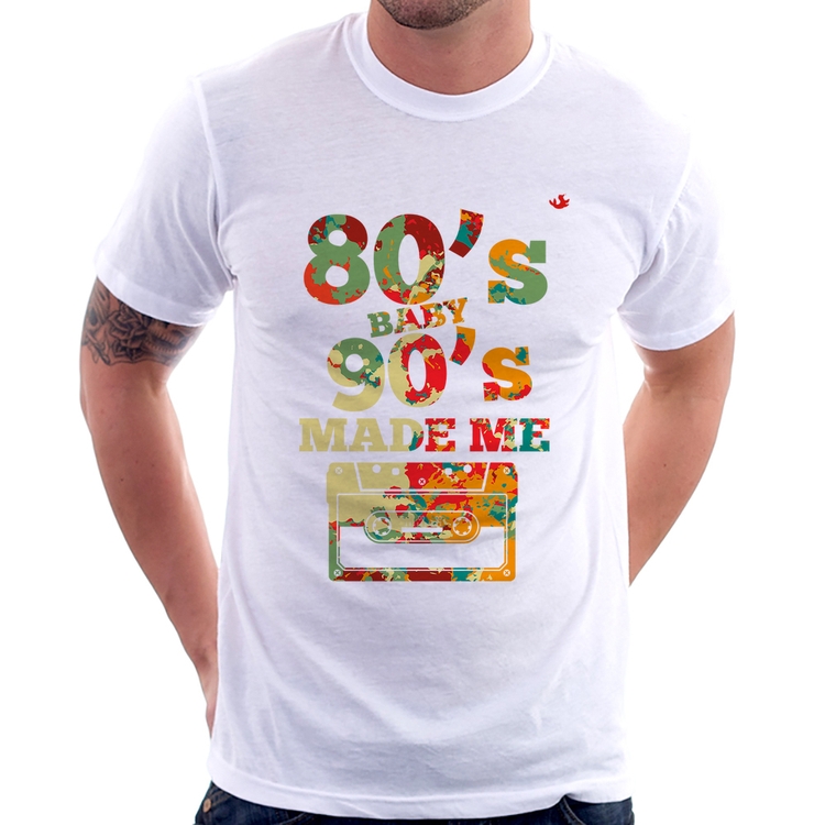 Camiseta 80's Baby 90's made me