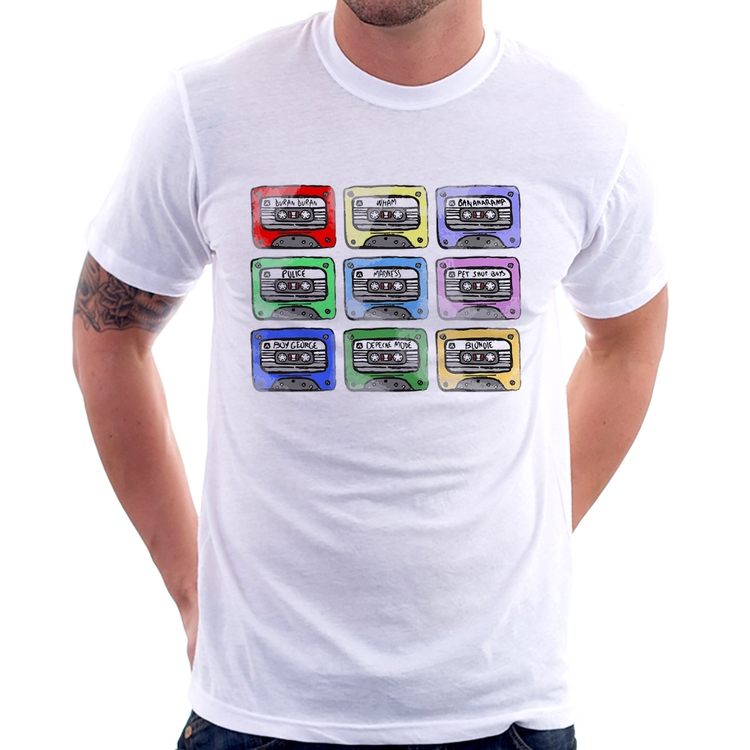 Camiseta 80's Cassette Tapes