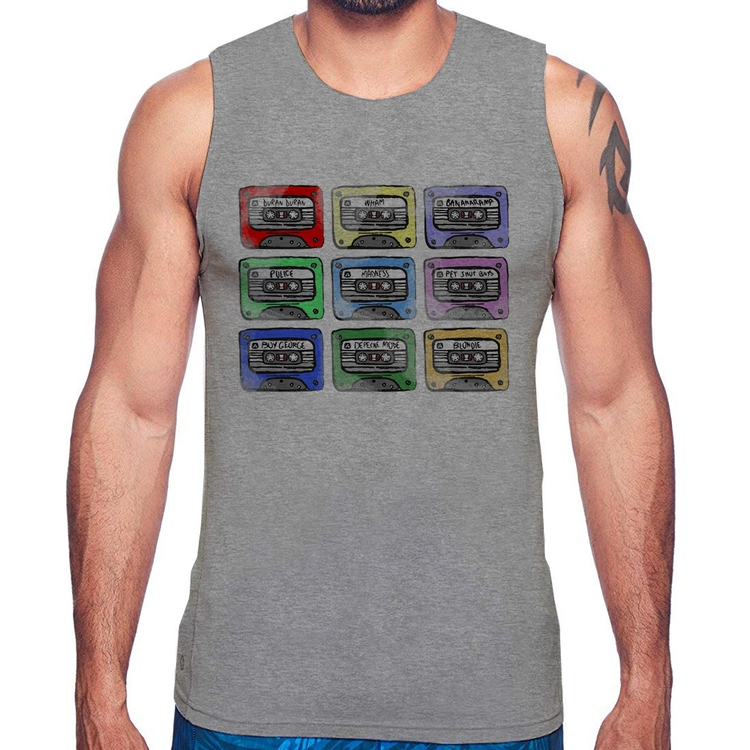 Regata 80's Cassette Tapes - Cinza