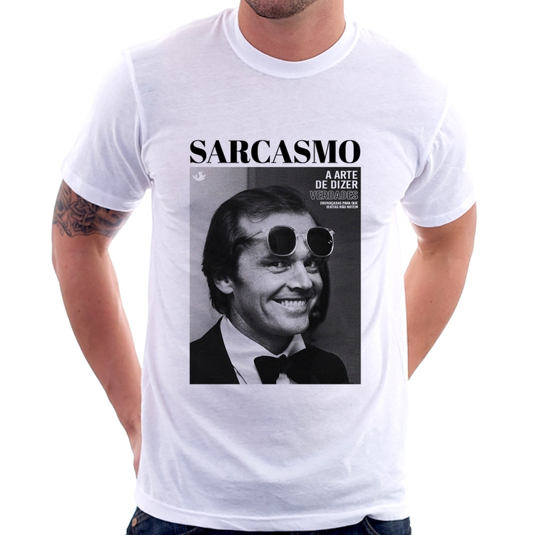 Camiseta A arte do sarcasmo