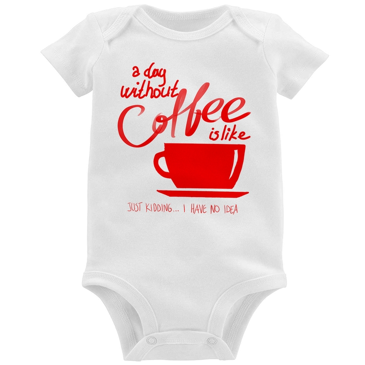 Body Bebê A Day Without Coffee