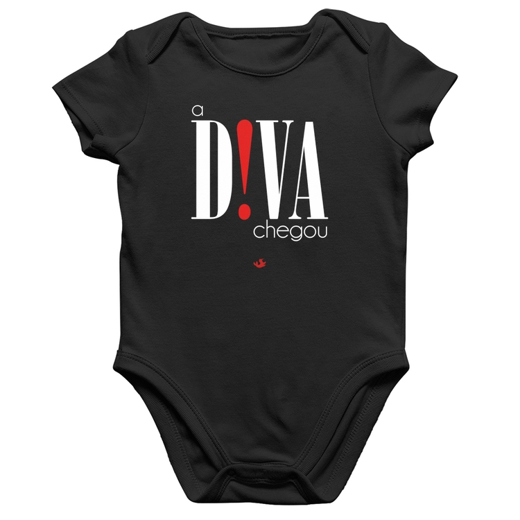 Body Bebê Algodão A Diva Chegou