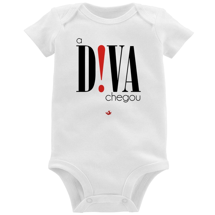 Body Bebê A Diva Chegou