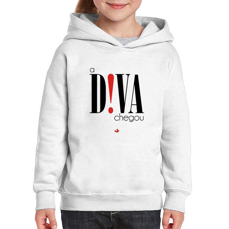 Moletom Infantil A Diva Chegou