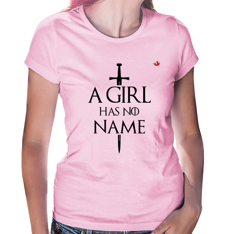 Baby Look A girl has no name - Rosa Bebê