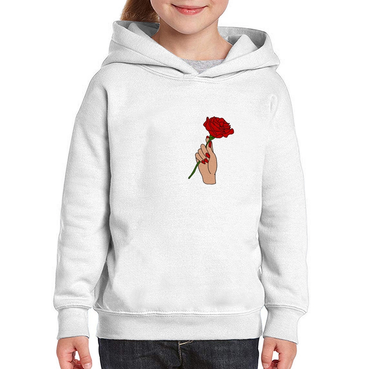 Moletom Infantil A Rose for you