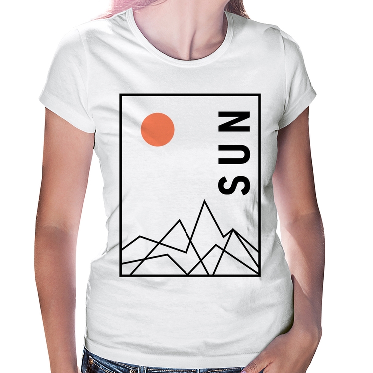 Baby Look Abstract Sun