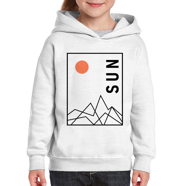 Moletom Infantil Abstract Sun