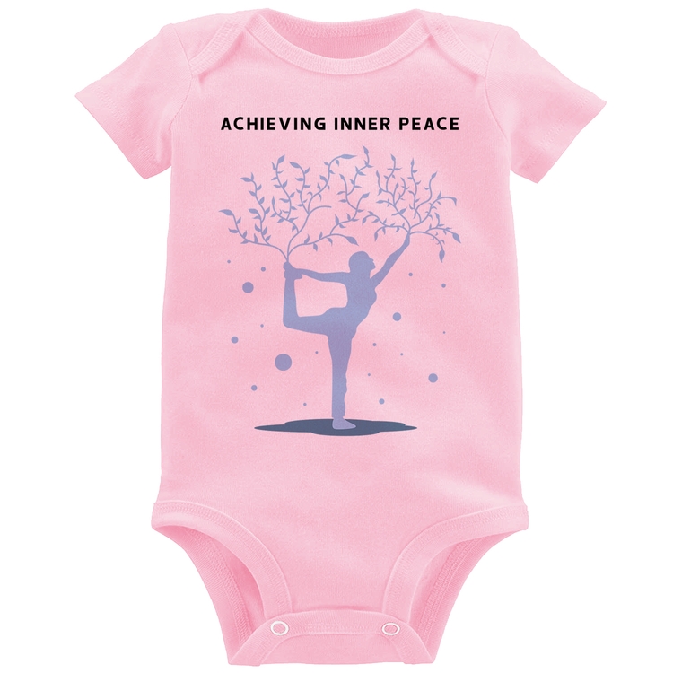Body Bebê Achieving Inner Peace - Rosa Bebê