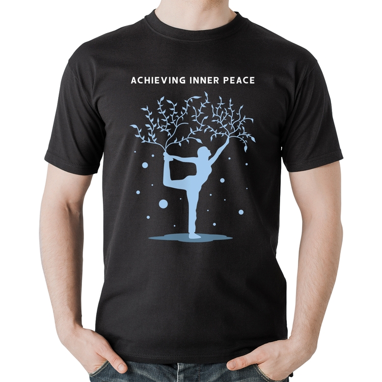 Camiseta Algodão Achieving Inner Peace