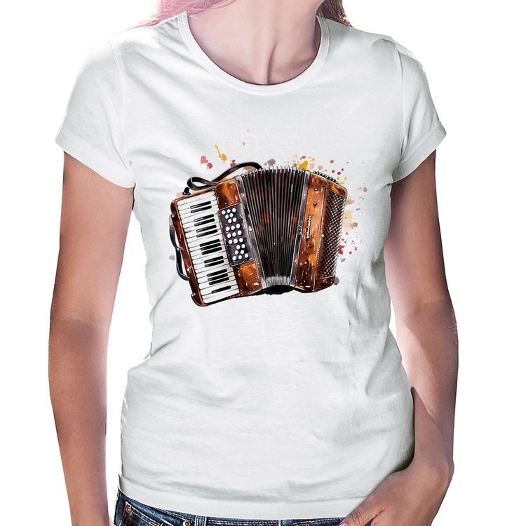 Baby Look Acordeon Sanfona