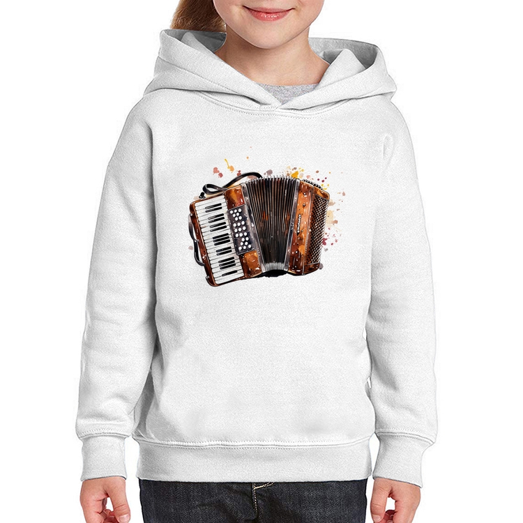 Moletom Infantil Acordeon Sanfona