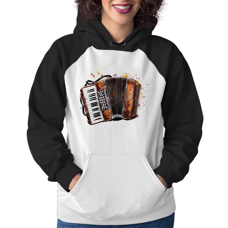 Moletom Feminino Acordeon Sanfona