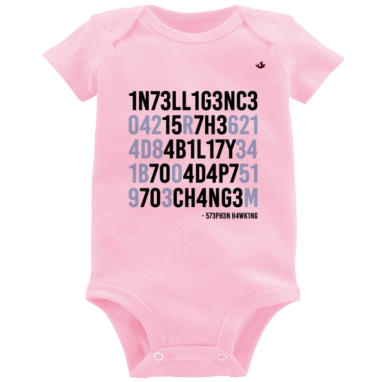 Body Bebê Adapt to change - Rosa Bebê