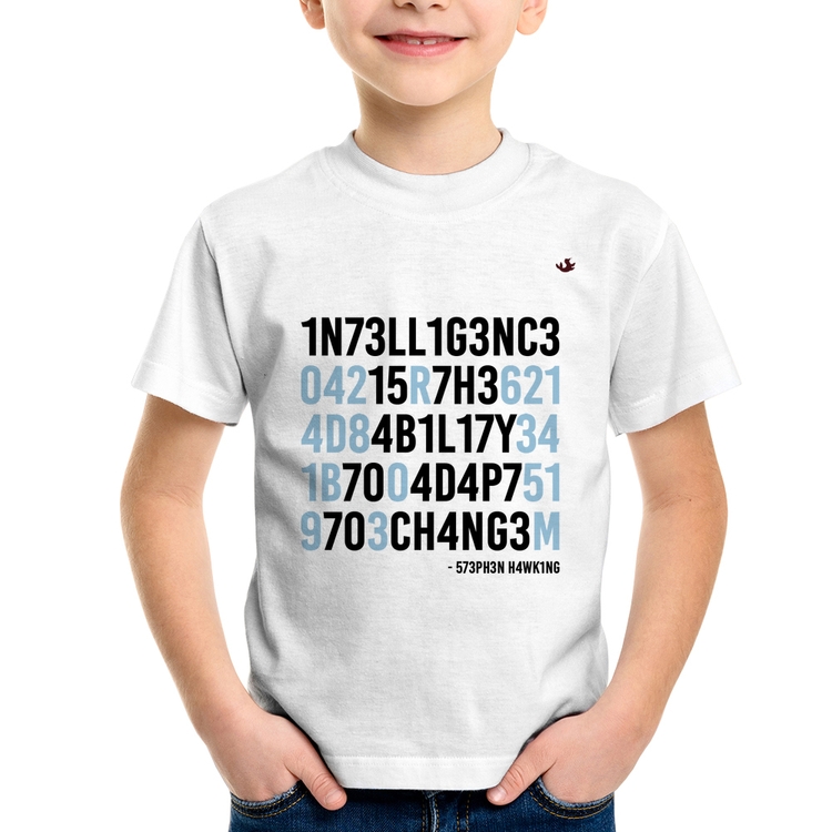 Camiseta Infantil Adapt to change