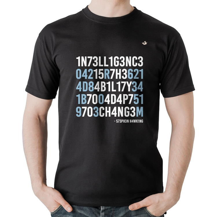 Camiseta Algodão Adapt to change