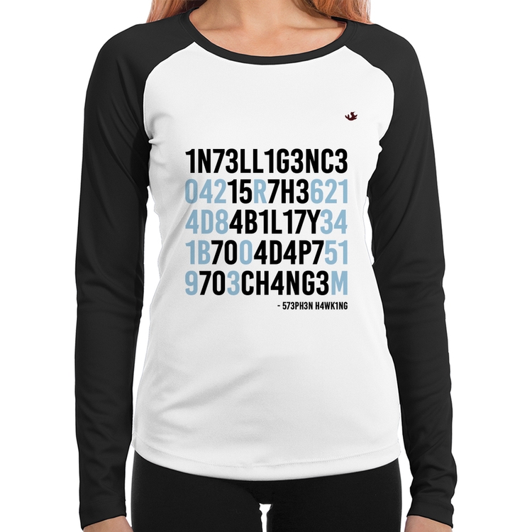 Baby Look Raglan Adapt to change Manga Longa