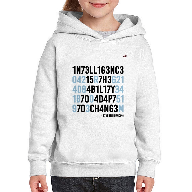Moletom Infantil Adapt to change
