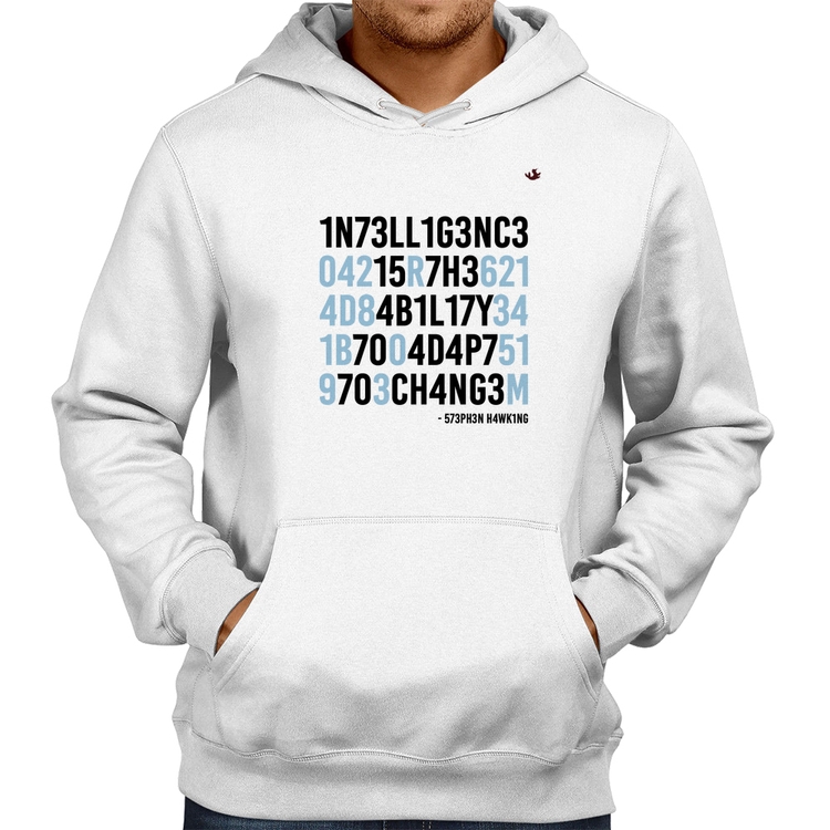 Moletom Adapt to change - Branco