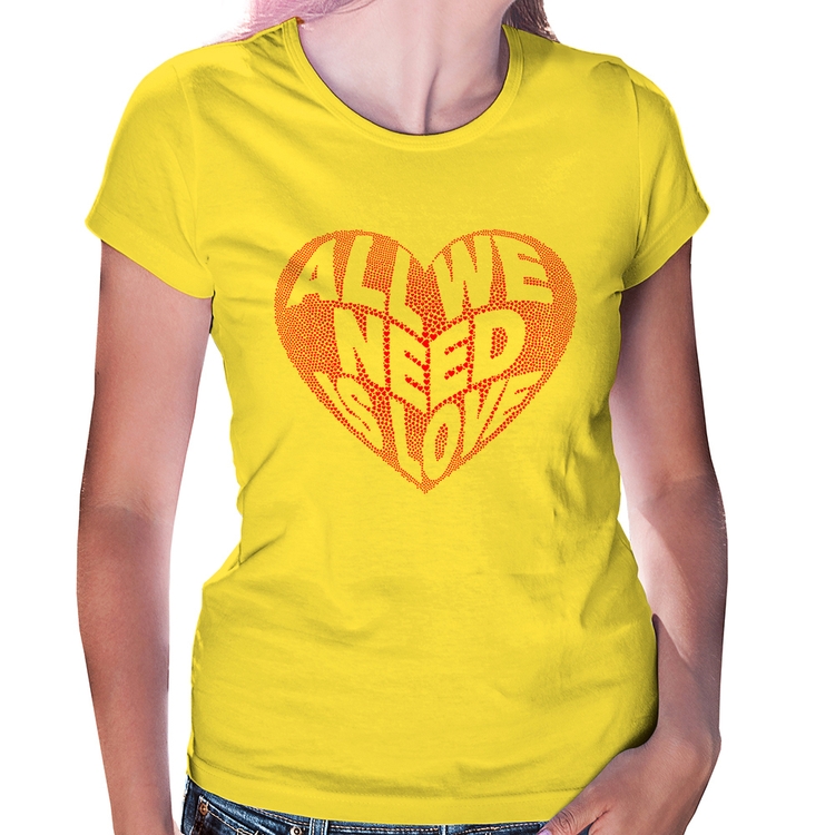 Baby Look All We Need Is Love - Amarela