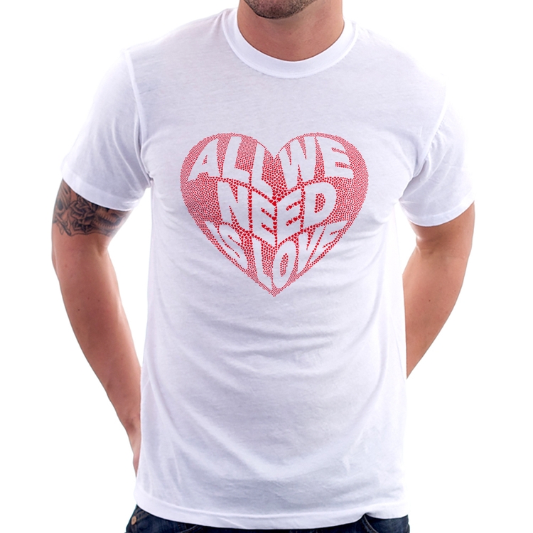 Camiseta All We Need Is Love