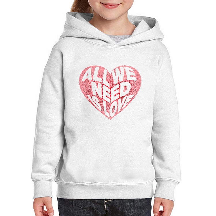 Moletom Infantil All We Need Is Love