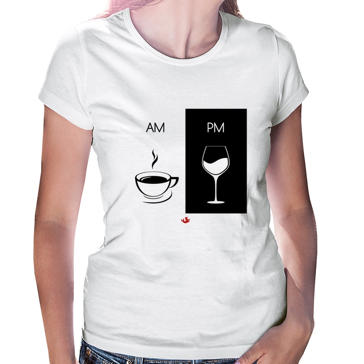 Baby Look AM Café PM Vinho