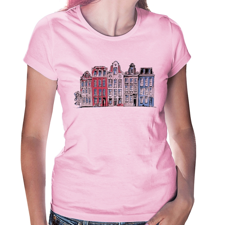 Baby Look Amsterdam - Rosa Bebê