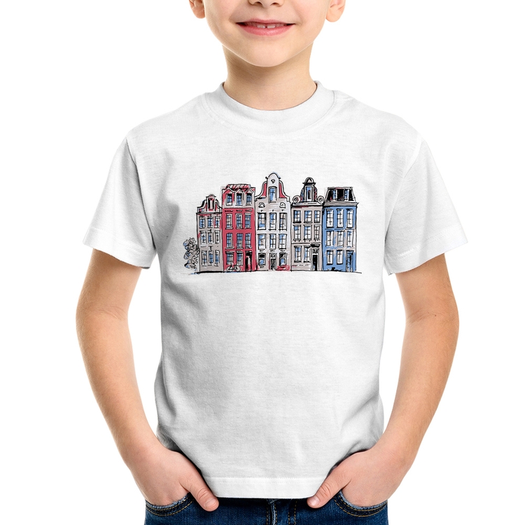 Camiseta Infantil Amsterdam