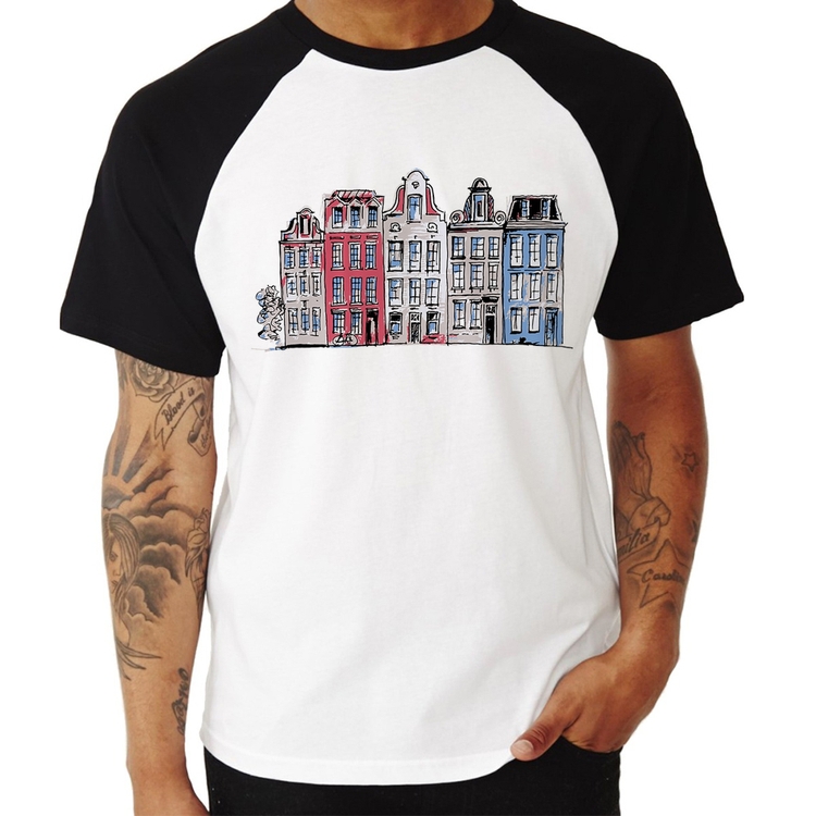 Camiseta Raglan Amsterdam