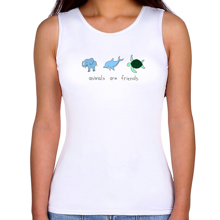 Regata Feminina Animals are friends