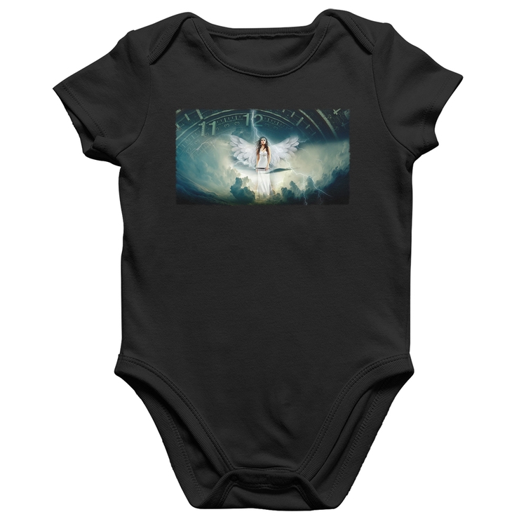Body Bebê Algodão Anjo do tempo