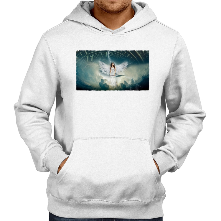 Moletom Anjo do tempo - Branco