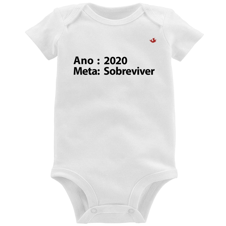 Body Bebê Ano 2020 / Meta Sobreviver
