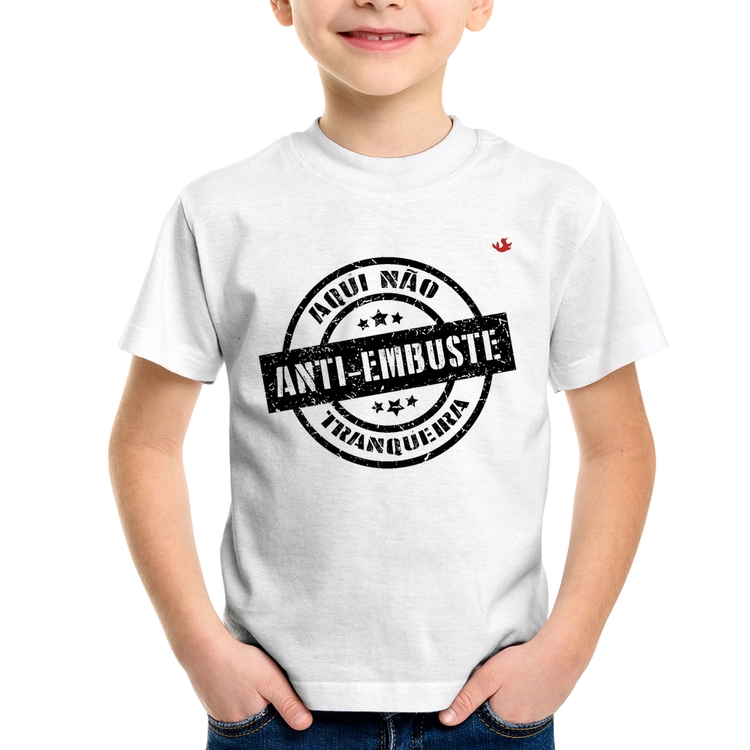 Camiseta Infantil Anti-Embuste