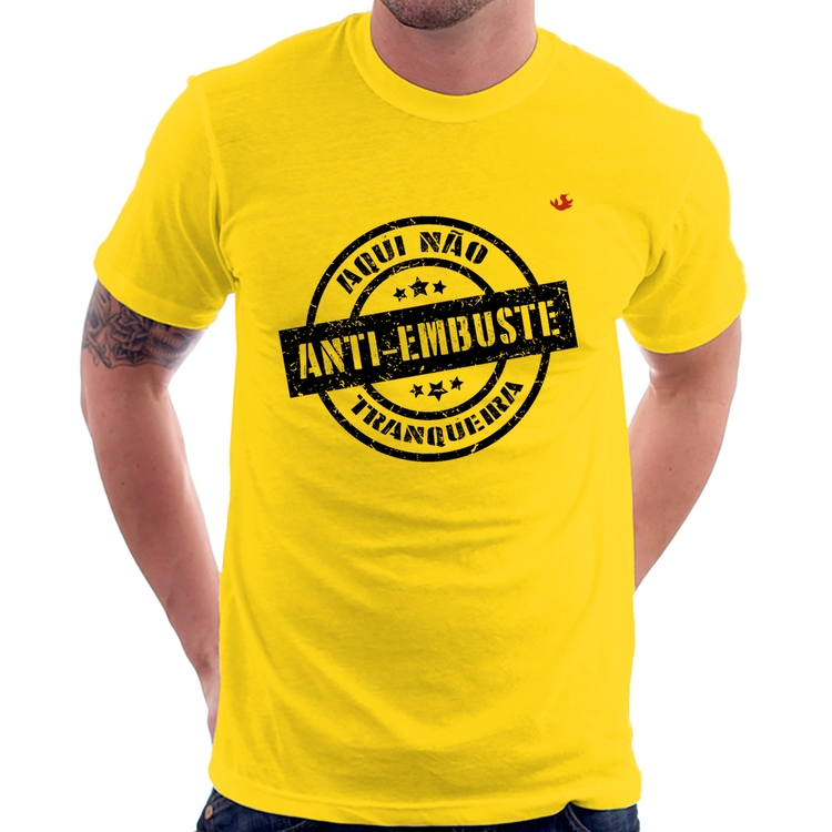 Camiseta Anti-Embuste - Amarela