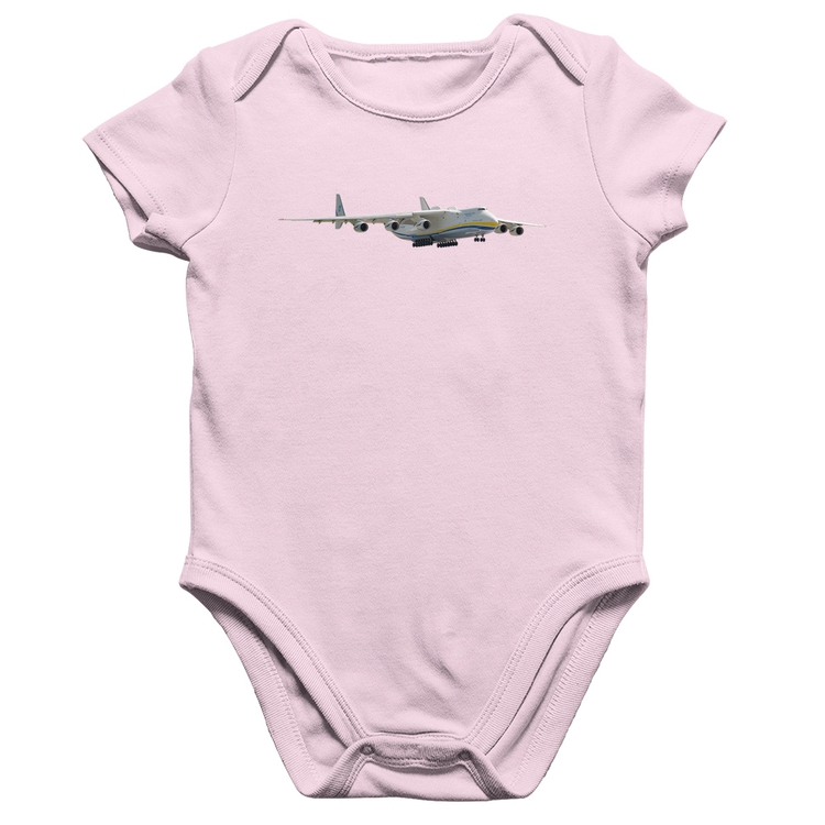 Body Bebê Algodão Antonov - Rosa Bebê