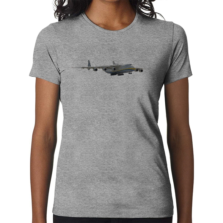 Baby Look Antonov - Cinza