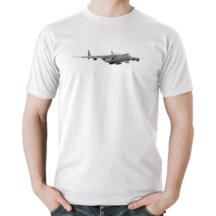 Camiseta Algodão Antonov - Branca