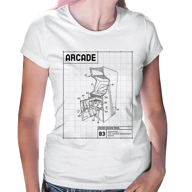 Baby Look Arcade Fliperama Projeto