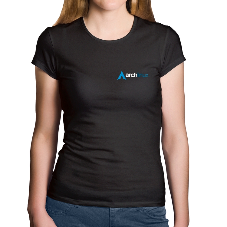 Baby Look Algodão Arch Linux