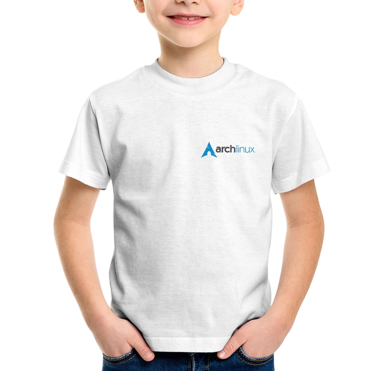 Camiseta Infantil Arch Linux